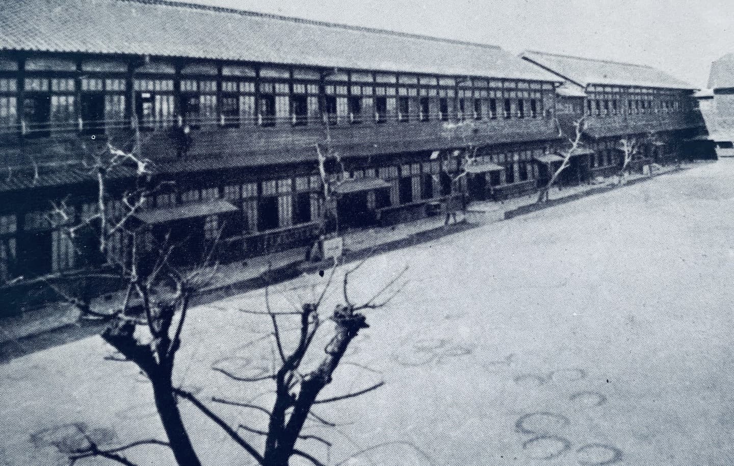十三小学校(木造 校舎)